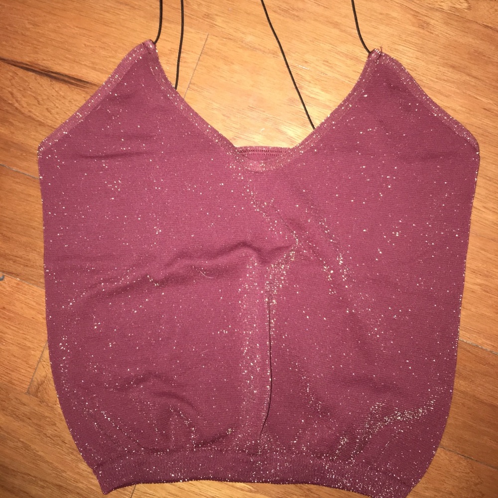 Free people shiny red tank